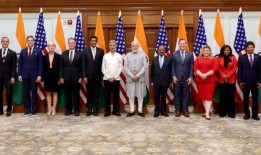 莫迪总理会见美国国会代表团
