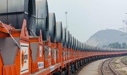 金达尔钢铁动力公司热轧带钢在创纪录的时间内投入使用，标志着第一次rake调度